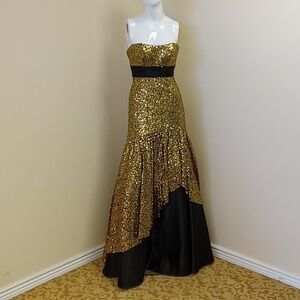 Lux gal size 0 prom dress